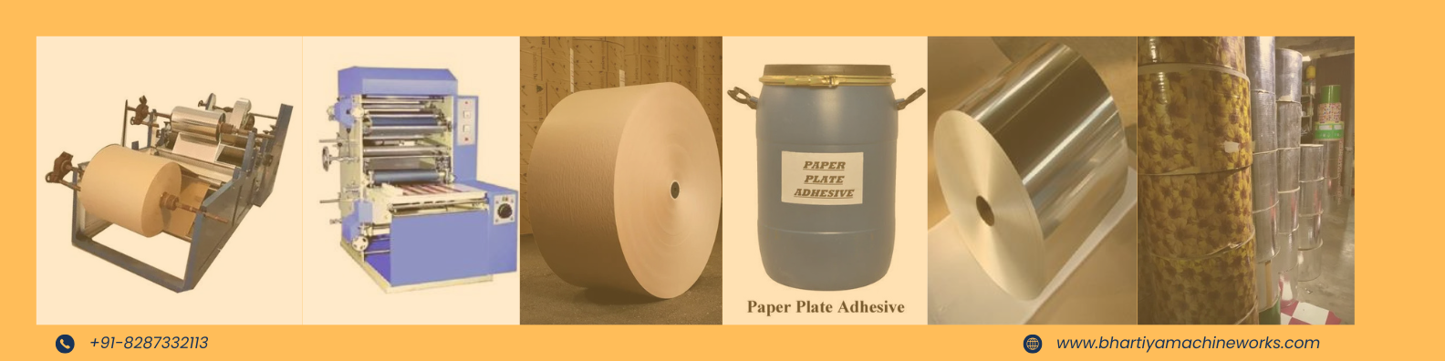 Bhartiya Machine Works Paper Lamination required equipments and material